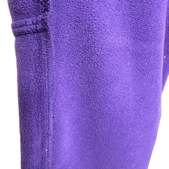 Athleta Floral Design Soft Shell Fleece Lined Ski/Snow Pants Purple Size 6 Tall - Picture 10 of 10